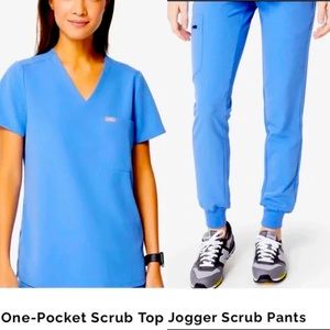 FIGS Ceil Blue Set - S Catarina SP Zamora Jogger